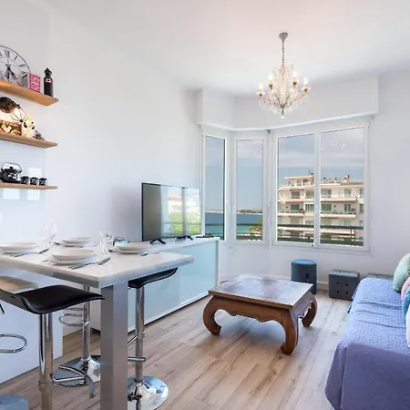 Sea View - Promenade Des 1 Bdr Апартаменты Ницца