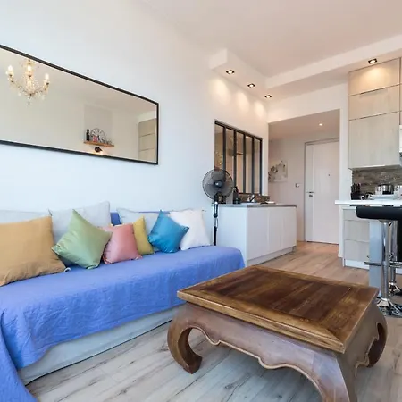 Daire Sea View - Promenade Des 1 Bdr *