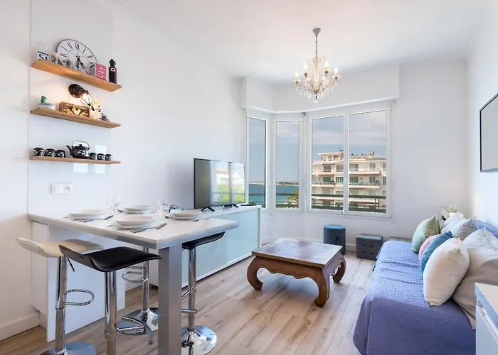Sea View - Promenade Des 1 Bdr Appartement Nice