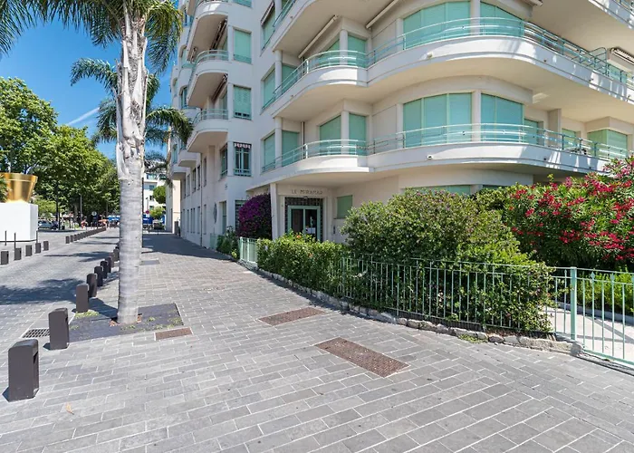 Sea View - Promenade Des 1 Bdr Lägenhet Nice