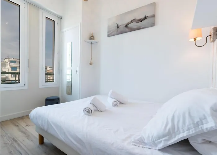 Sea View - Promenade Des 1 Bdr 니스