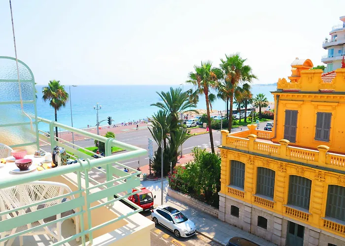 Sea View - Promenade Des 1 Bdr Lägenhet *